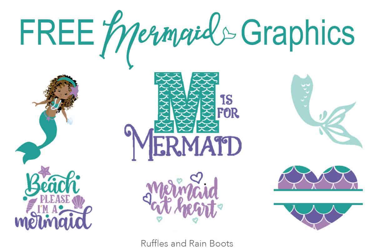 Download Collection of the Best Free Mermaid SVG Files on the Web
