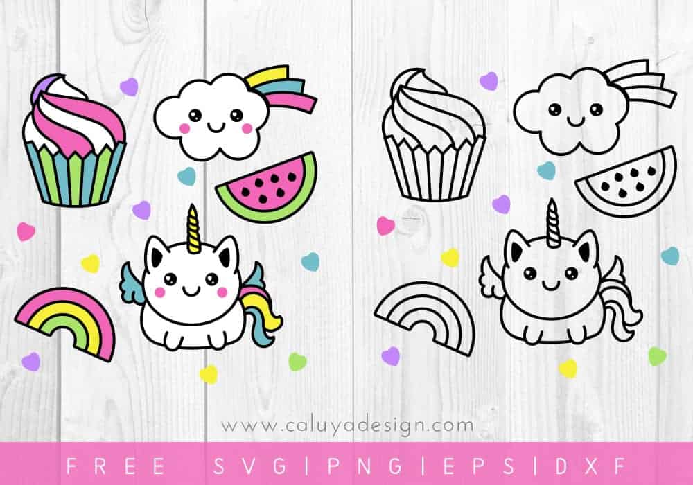 Download Collection Of The Best Free Unicorn Svg Files On The Web
