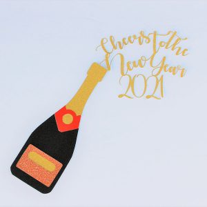 DIY Cricut Cake Topper for New Year's Eve (or Any Occasion)