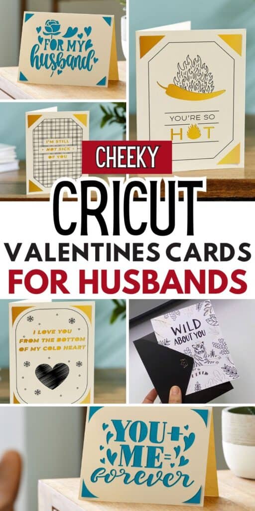 Masculine DIY Valentine Cricut Cards for Men