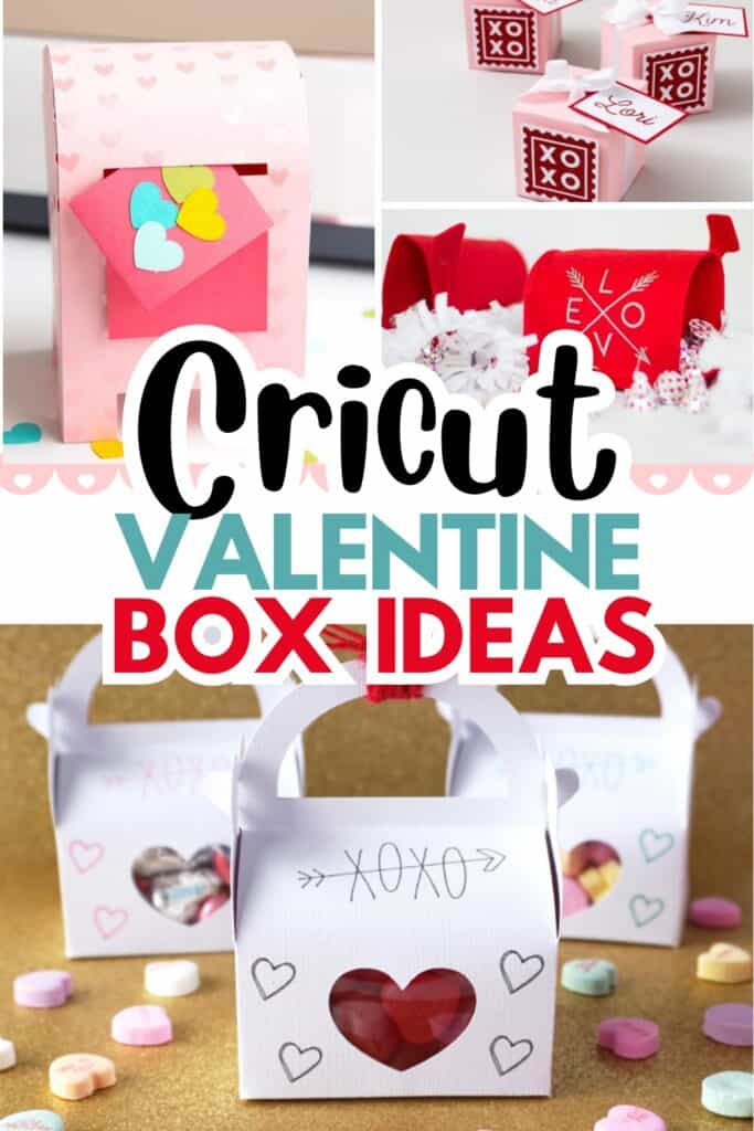 Simple DIY Cricut Valentine Box Ideas